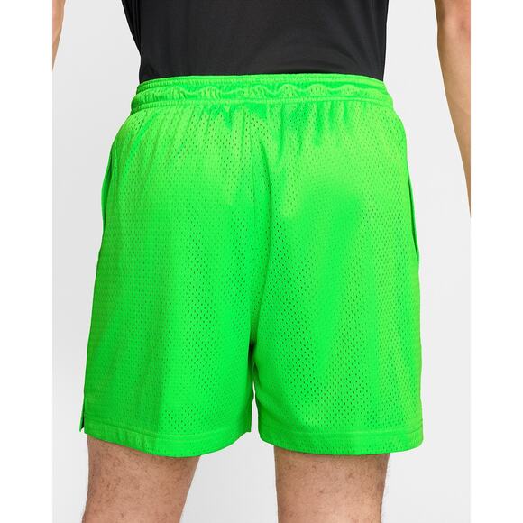 Nike Mens Size M Dri FIT 5" Mesh Basketball Shorts Pockets Neon Green HV1880 398 - Picture 2 of 15